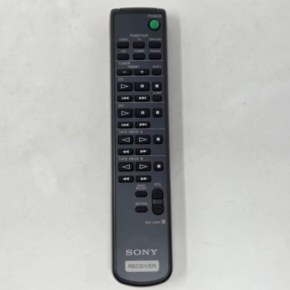 SONY RM-U264 STEREO RECEIVER REMOTE STR-DE310 STR-DE305 GENUINE OEM TESTED - Picture 1 of 4